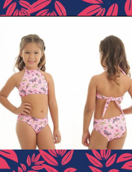 Biquini Infantil cropped 24,99 kit com 6 peças cod-10